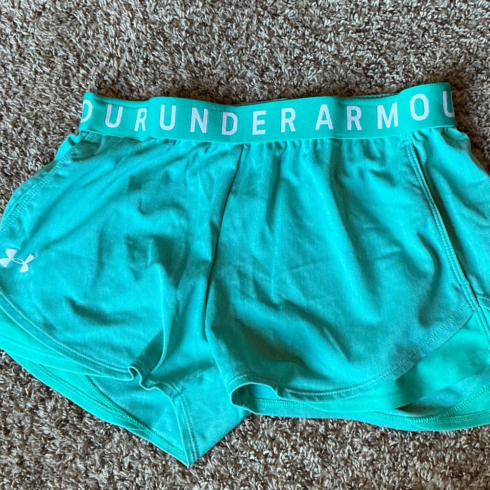 Under Armour Women's Aqua Athletic Shorts